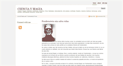 Desktop Screenshot of cienciaymagia.com